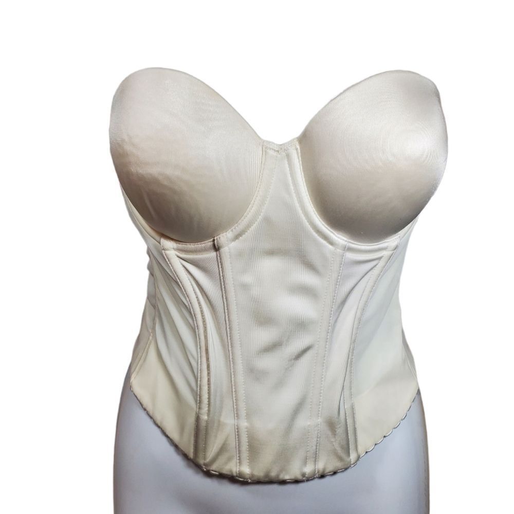 VICTORIAS SECRET low back bustier bra 32D